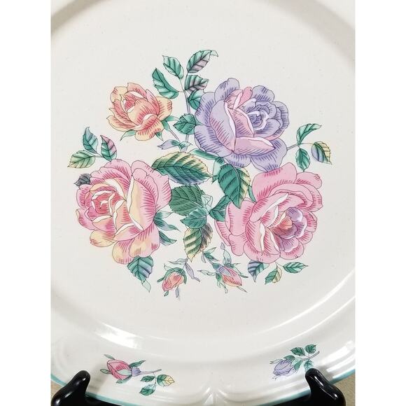 International Tableworks England Serving Plate 12" & Bowl 9" Stoneware Japan - Picture 5 of 13